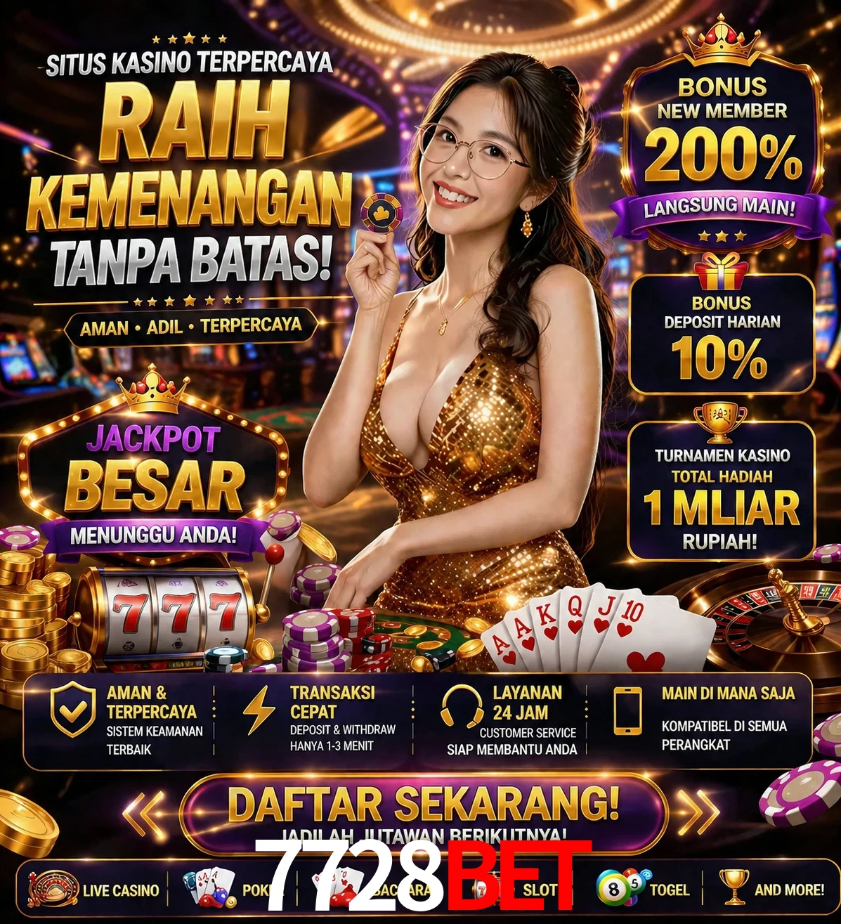 Roleta e blackjack 7728bet